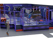 Батутный центр 135 м2 «Индиго» Фото 4