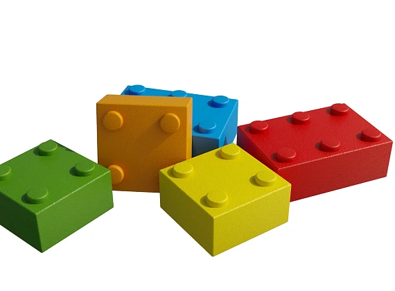 Мягкий модуль «Лего»