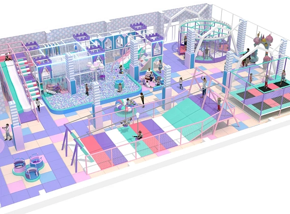 Детский игровой лабиринт «Чудо Замок» Фото 6