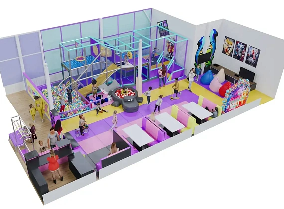 Детский игровая комната «Play light» Фото 2