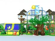 Детский игровой комплекс Хижина в лесу Фото 3