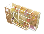 Детский игровой лабиринт для кафе «Уютный островок»