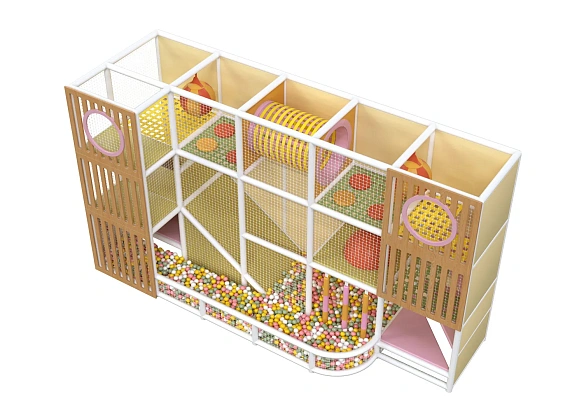 Детский игровой лабиринт для кафе «Уютный островок»