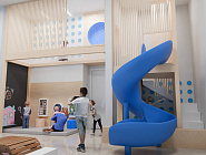 Детский игровой лабиринт для ЖК «Голубая спираль» Фото 2