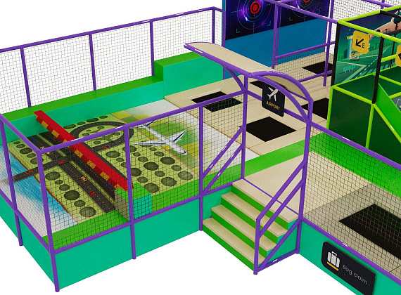 Батутный комплекс 300 м2 Sky zone Фото 1