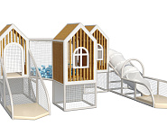 Детский игровой лабиринт Эко-домики Фото 2