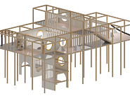 Детский игровой лабиринт для ЖК «Башня веселья» Фото 5