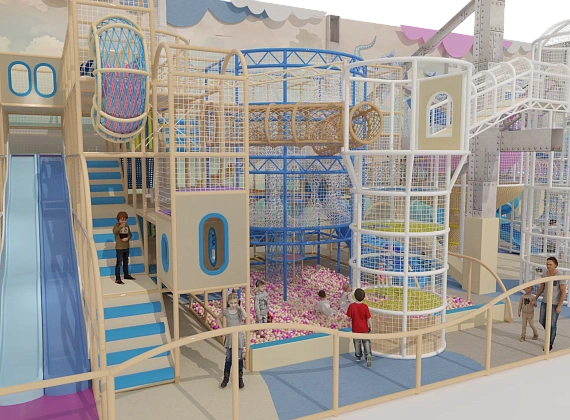 Детская горка (Скат) из стеклопластика Н3600 Фото 11