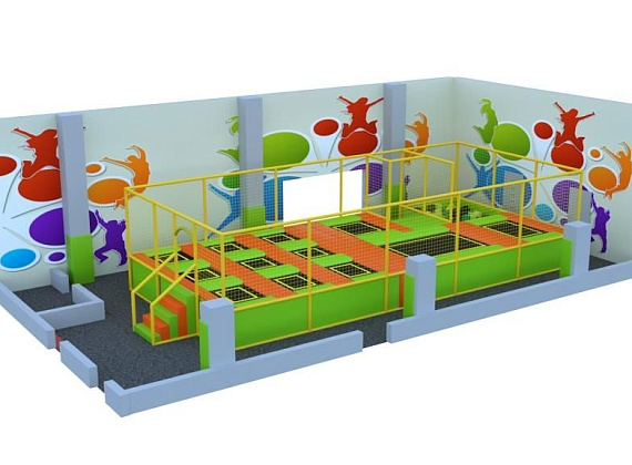 Батутная арена Миг Фото 4