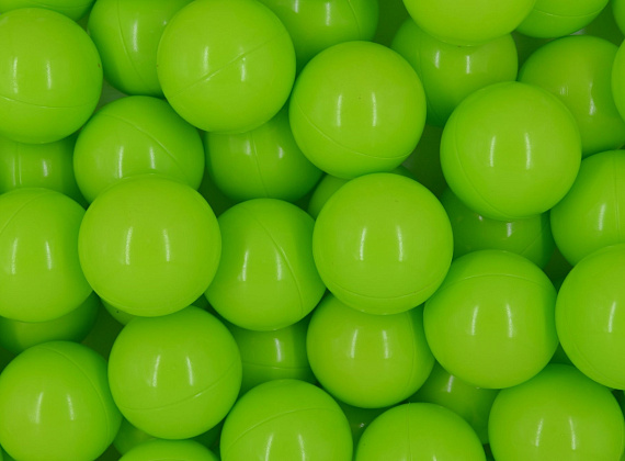 Салатовые шарики для сухого бассейна Фото 1