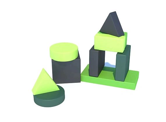 Мягкий конструктор №1