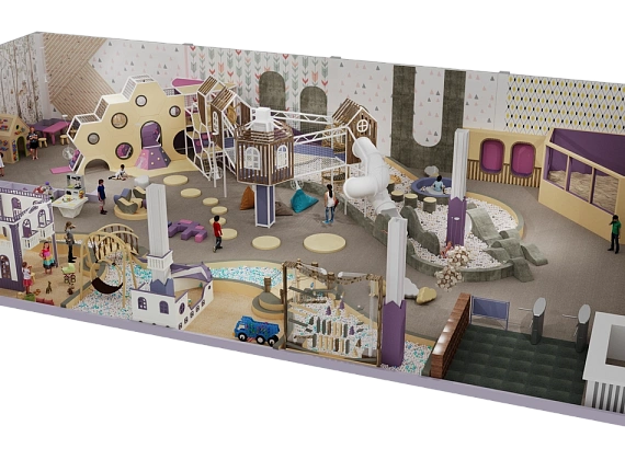 Детское пространство «Нео прованс» - использованы материалы нового поколения Фото 1