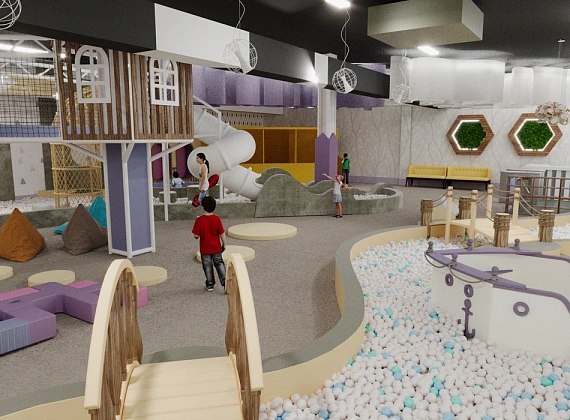 Детское пространство «Нео прованс» - использованы материалы нового поколения Фото 8