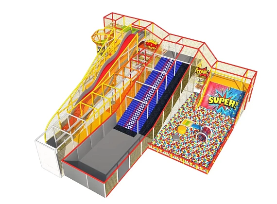 Детский игровой лабиринт «Супер Бум!» Фото 1