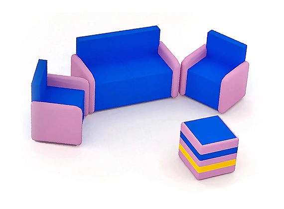 Комплект мягконабивной мебели