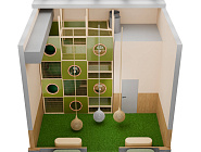 Детский игровой лабиринт для ЖК «Лианка»