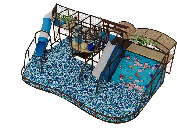 Детский игровой лабиринт «Ханами» Фото 1