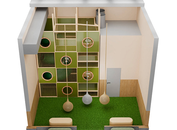 Детский игровой лабиринт для ЖК «Лианка»