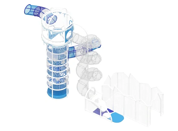 Вязаный улей «Вертикаль»