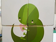 Набор кубиков «Собери рисунок» с аппликацией Фото 6