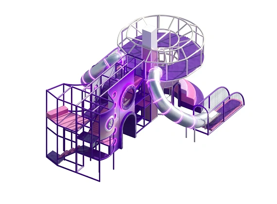 Детский игровой лабиринт «Луна Парк» Фото 8