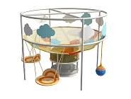 Плетеный игровой комплекс «Парение»