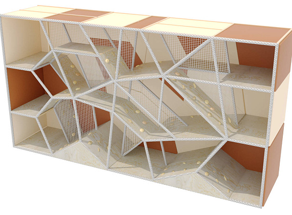 Детский игровой лабиринт для ЖК «Перевернутый город» Фото 5