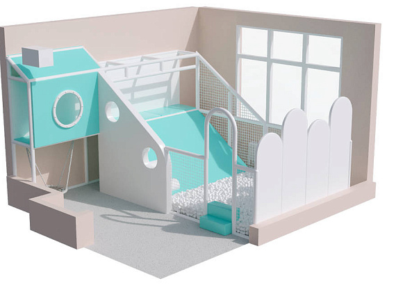 Детский игровой лабиринт для ЖК «Дворик» Фото 2