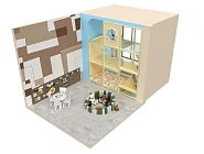 Детский игровой лабиринт для ЖК «Уютный этаж» Фото 1