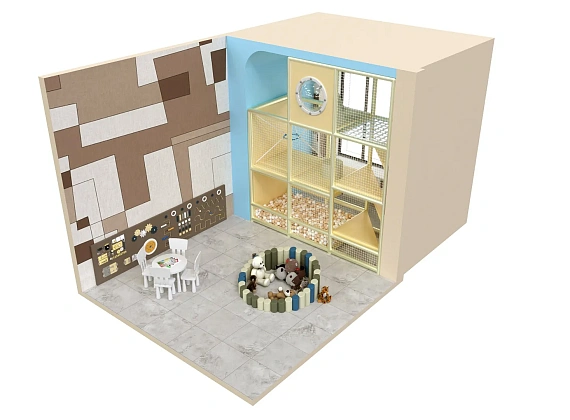 Детский игровой лабиринт для ЖК «Уютный этаж» Фото 1