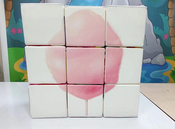 Набор кубиков «НЛО» с аппликацией Фото 9