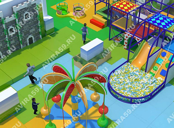 Детская игровая площадка МЕГА ﻿Игрон Фото 1
