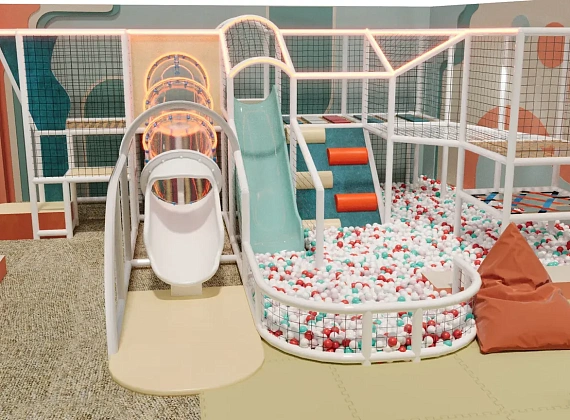 Детский игровой лабиринт «Мята и Персик» Фото 1