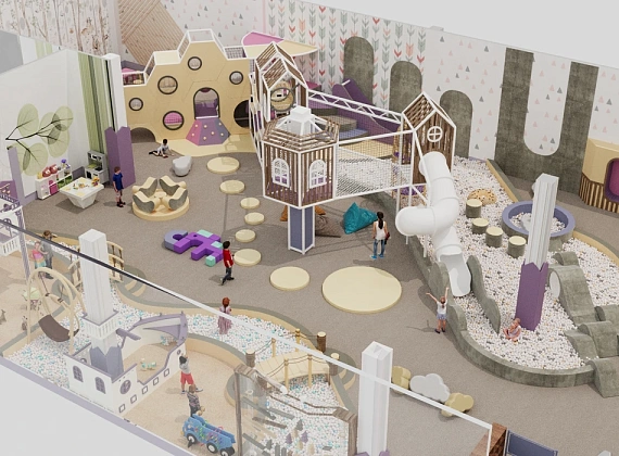 Детское пространство «Нео прованс» - использованы материалы нового поколения Фото 11