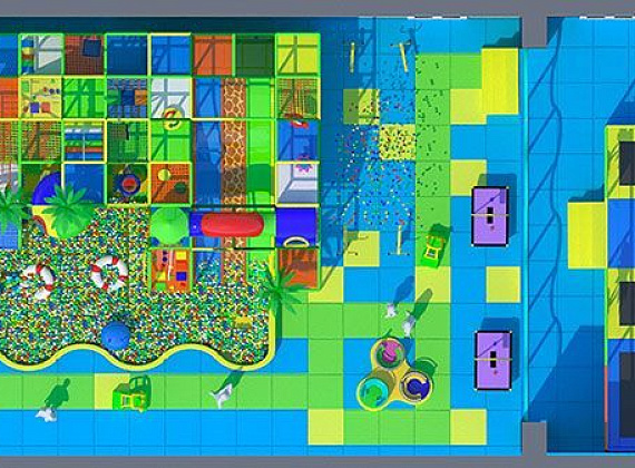 Детский игровой комплекс МЕГА ﻿Рига Фото 3