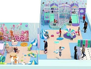 Детская игровая комната «Сахарная планета»