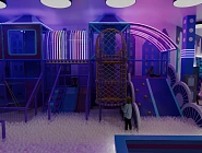 Детский игровой лабиринт «Неон Сити» Фото 3