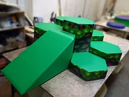 Комплект мягких модулей «Шестигранник с горкой» Фото 2