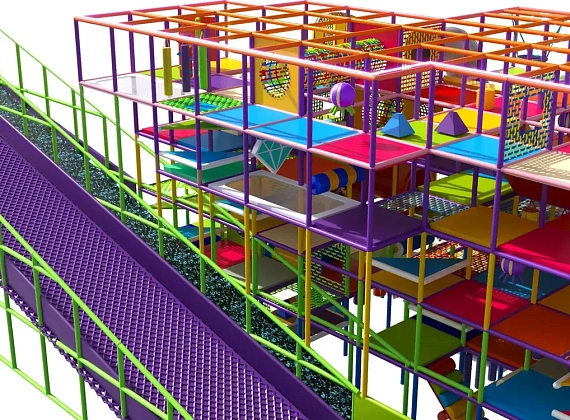 Детский игровой лабиринт «VibePark» Фото 5