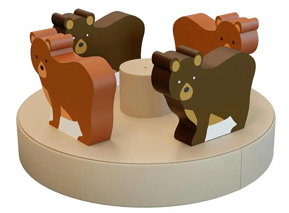 Карусель Медвежата