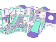 Детский игровой лабиринт «Сахарная Планета»