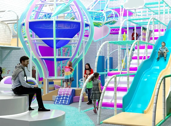 Детская горка (Скат) из стеклопластика Н3600 Фото 8