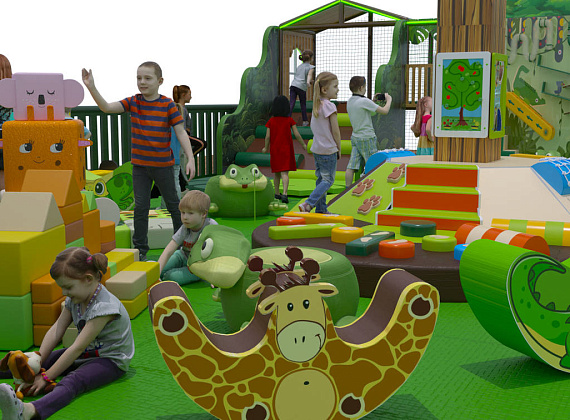 Детская игровая комната «Маленькие Джунгли» Фото 6