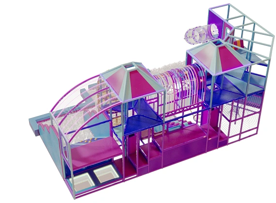 Детский игровой лабиринт «Неон Сити» Фото 4