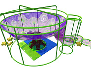 Вязаный лабиринт Дерево Звездный Фото 1