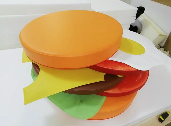 Трансформер «Гамбургер» с УФ печатью Фото 2