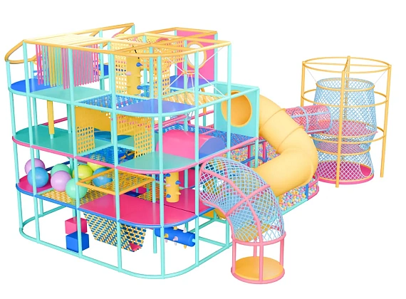 Детский игровой лабиринт «Жвачка» Фото 3