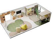 Детский игровой лабиринт для ЖК «Лесная станция»