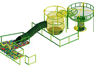 Вязаный комплекс Зеленый лес