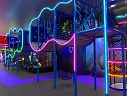 Детский центр «Звёздный Путь» c неоновой подсветкой Фото 5